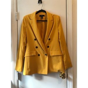 Forever 21 yellow blazer